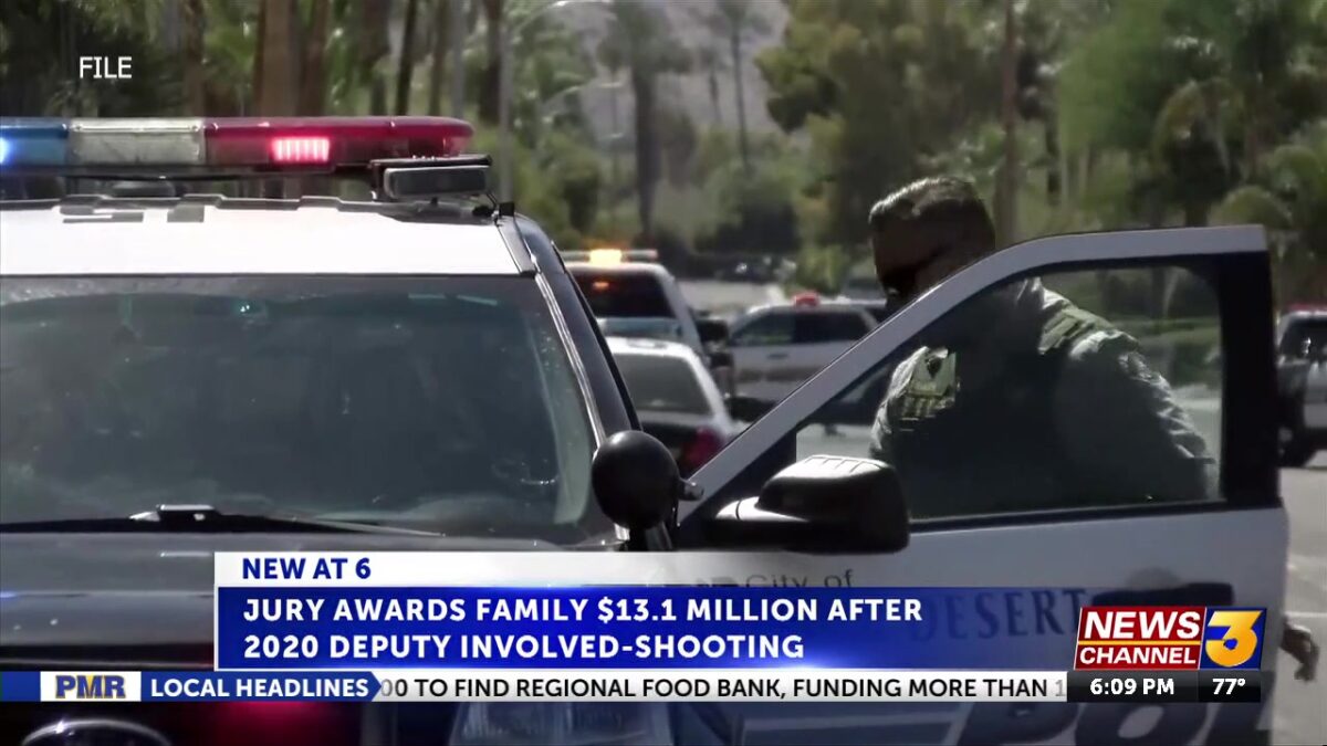 Family of Cathedral City man killed by deputy awarded $13.1M after civil trial
