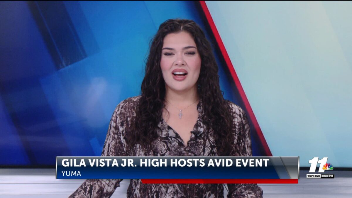 Gila Vista Jr. High School holds AVID Family Night