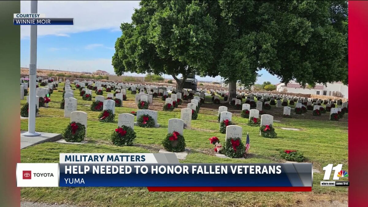 Volunteers need to help honor fallen service members in Yuma