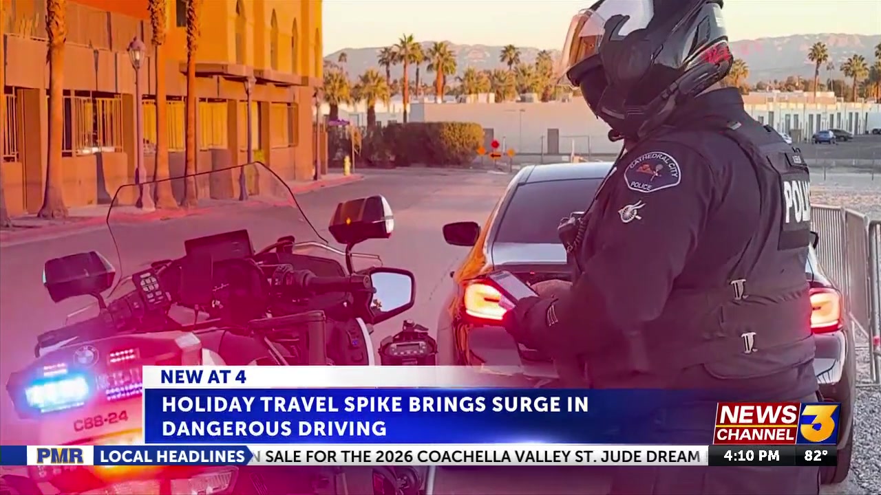 Holiday travel spike brings surge in dangerous driving