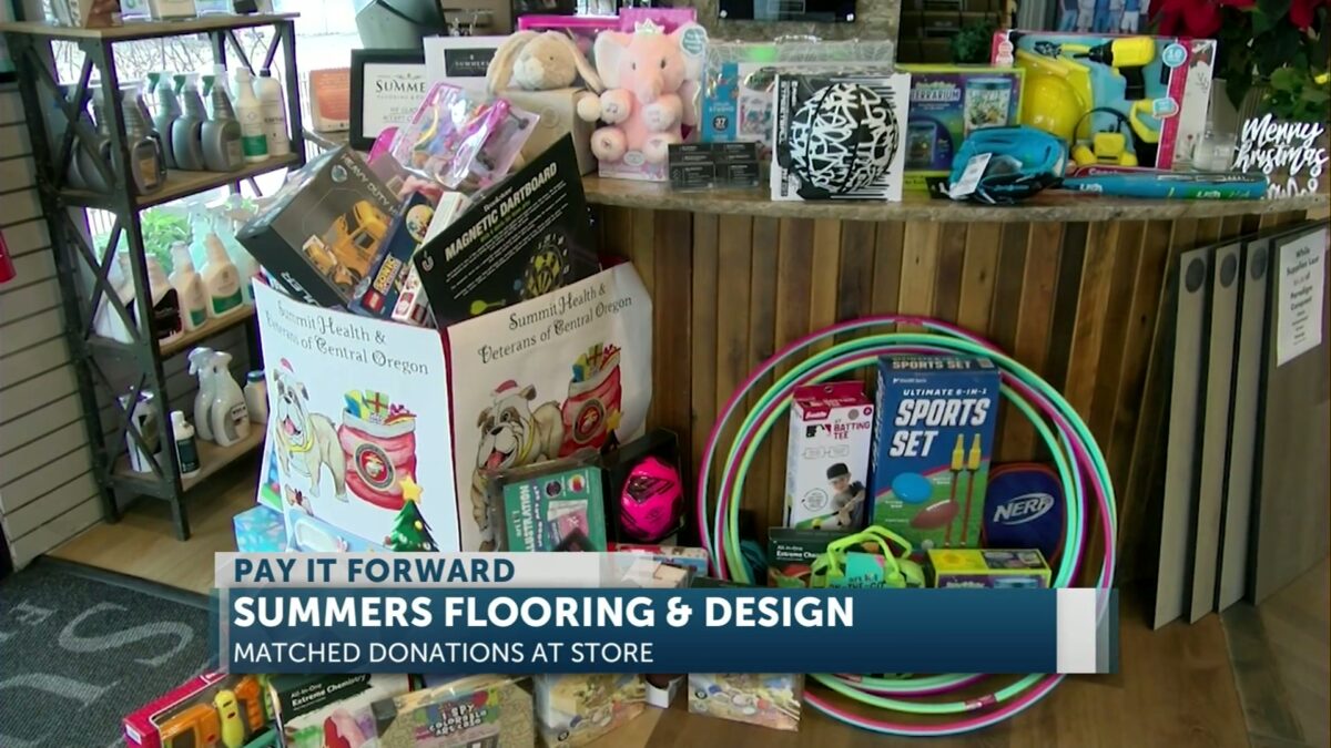 Pay It Forward: Summers flooring doubling down on holiday donations