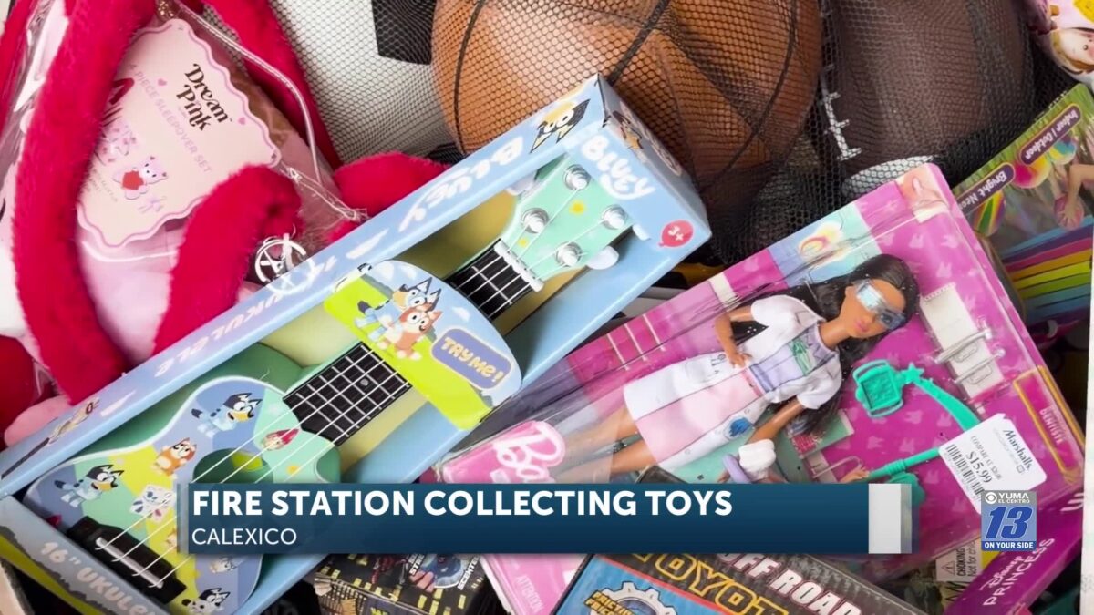 CFD collecting toys for the holidays