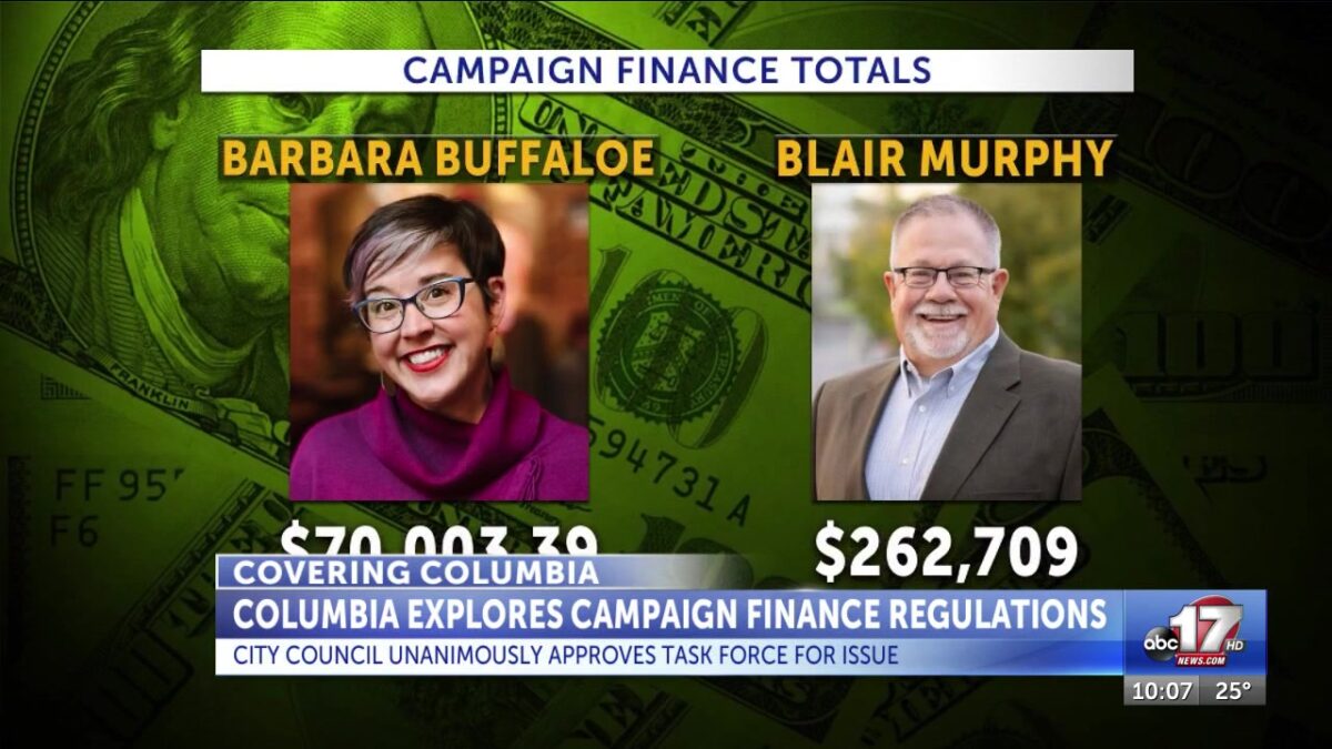 Columbia seeks to create task force to explore campaign finance regulations