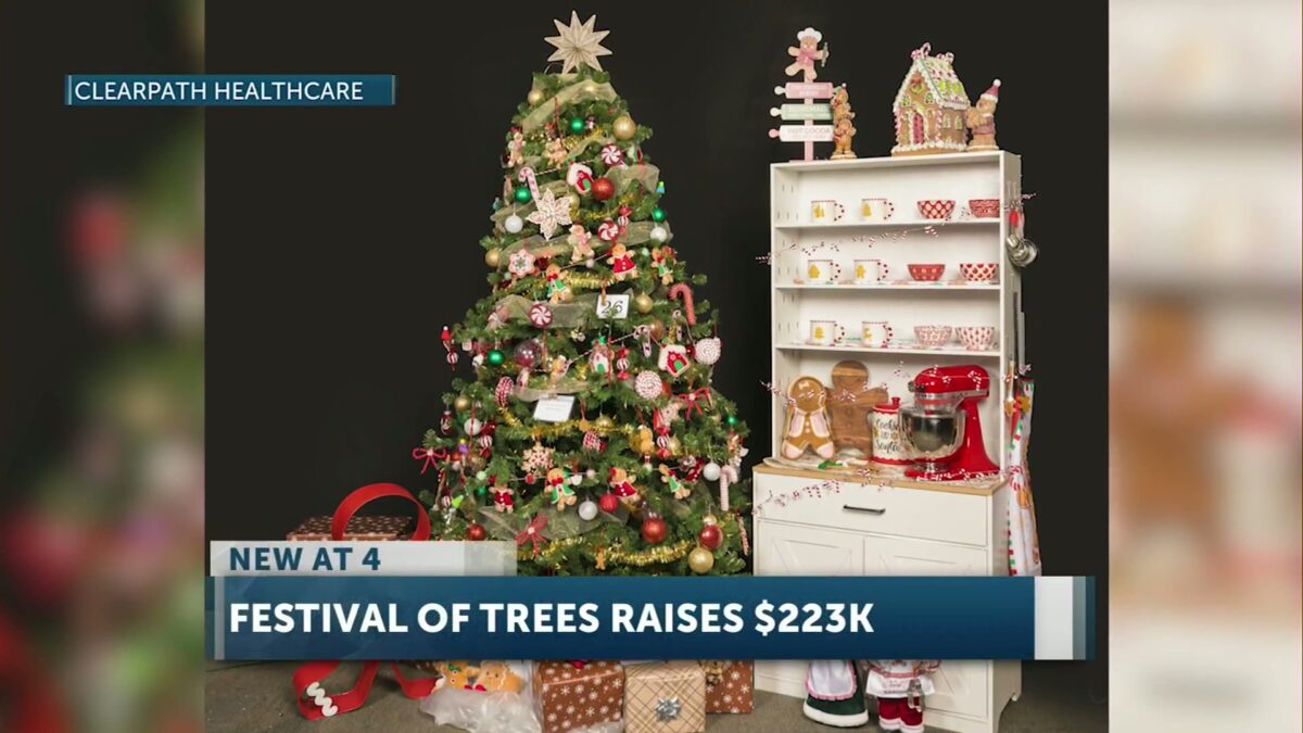 ‘We broke the record’: Festival of Trees raises $223