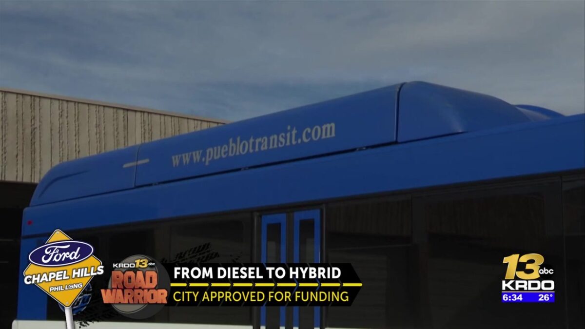 Pueblo receives approval for nearly $20 million to replace diesel transit buses with hybrid versions
