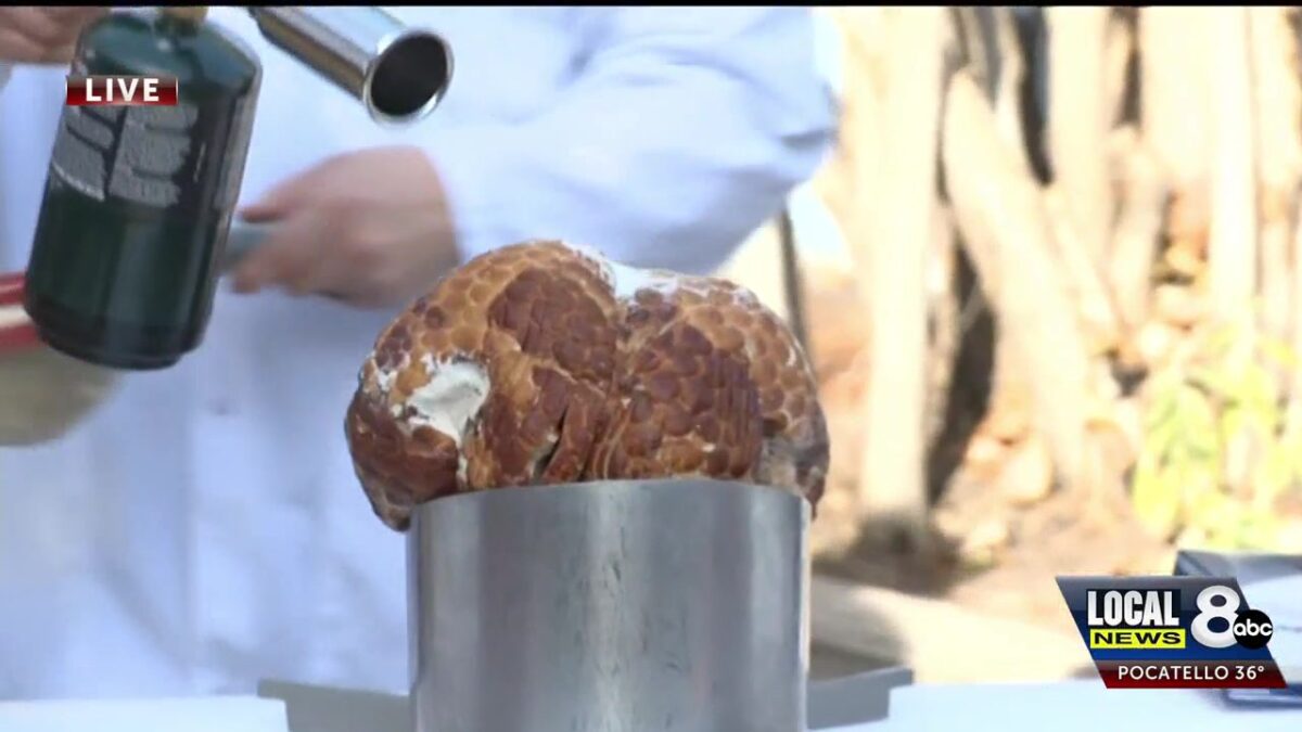 Tired of Turkey? Try Flame Crusted Ham