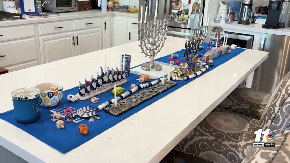 Locals begin to celebrate Hanukkah