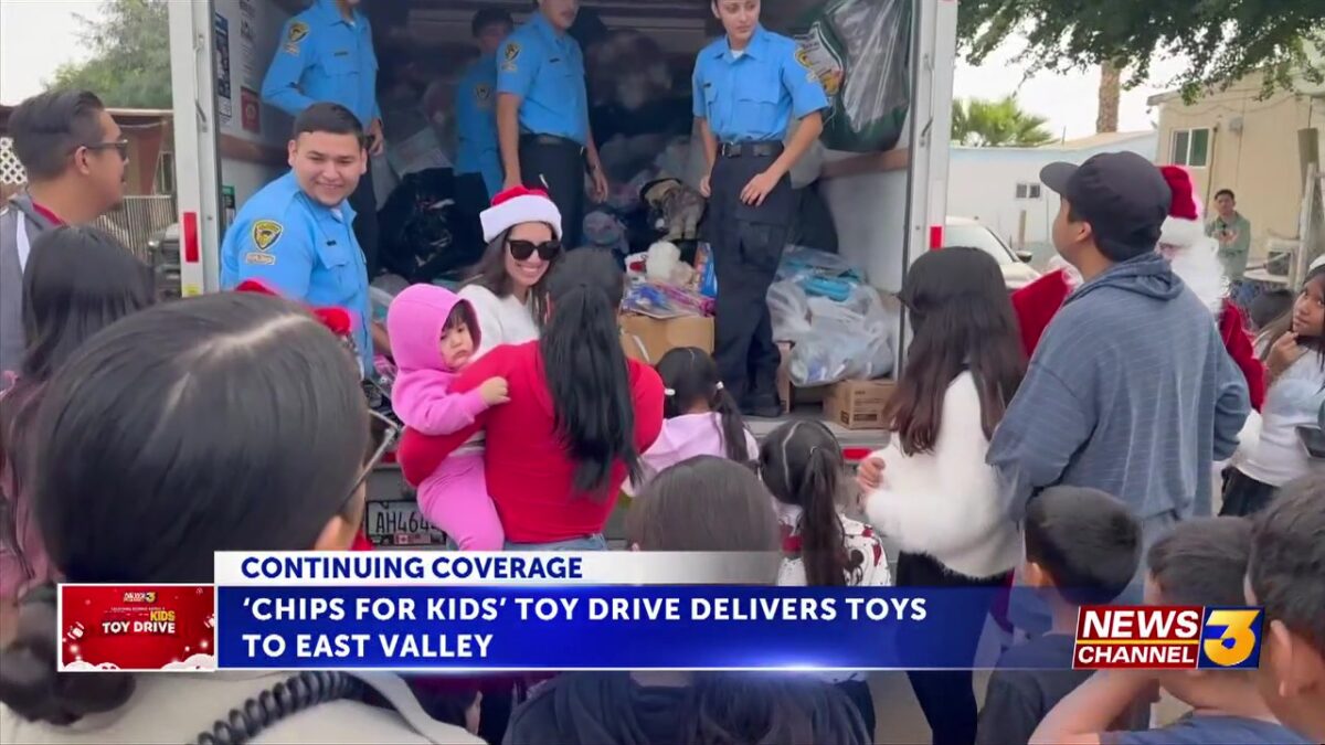 ‘CHiPS for Kids’ toy drive delivers toys to East Valley
