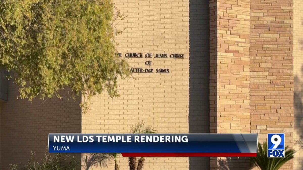 LDS Church releases new rendering of Yuma temple