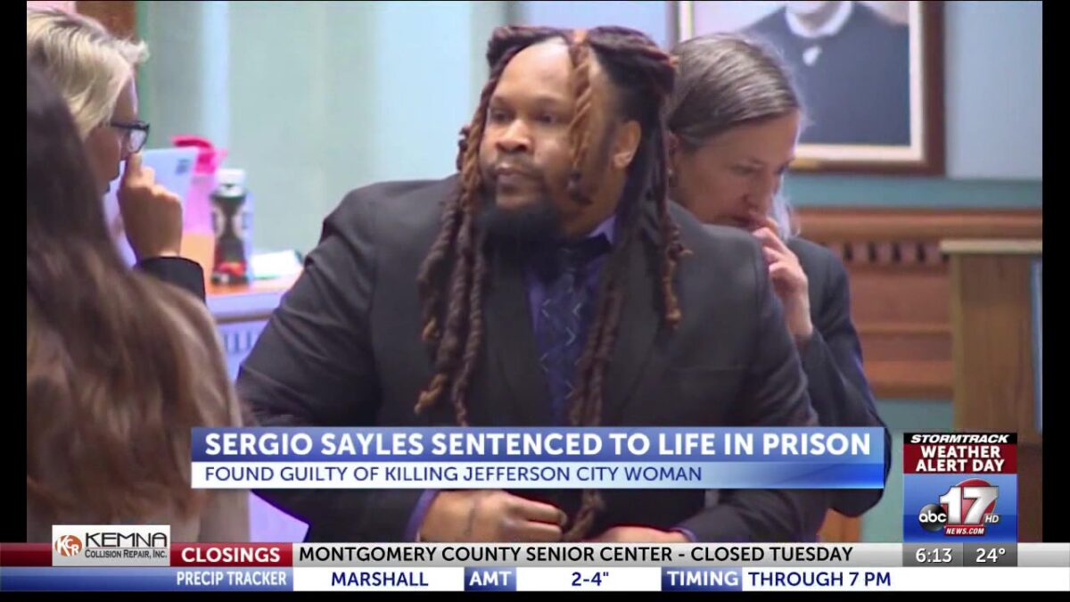 Jefferson City man sentenced to life in prison for woman’s stabbing death