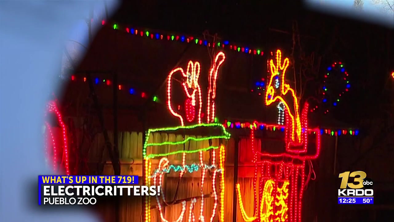 Pueblo Zoo expanding ‘Electricritters’ light display