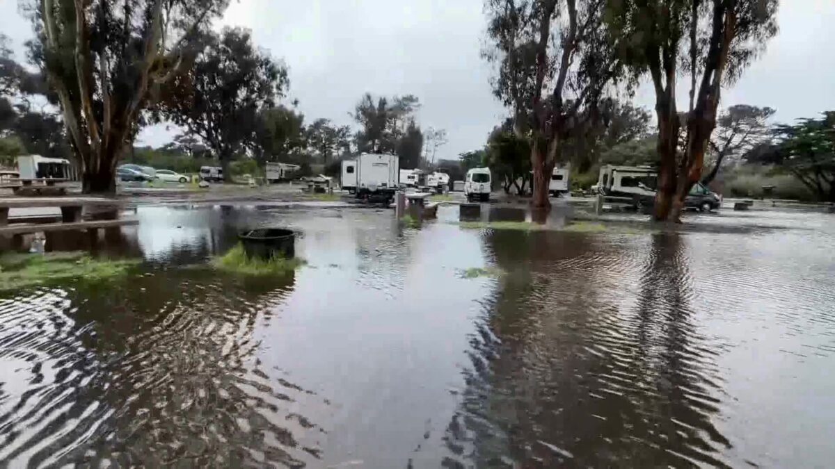 Travelers Keep Central Coast Christmas Tradition Despite The Weather