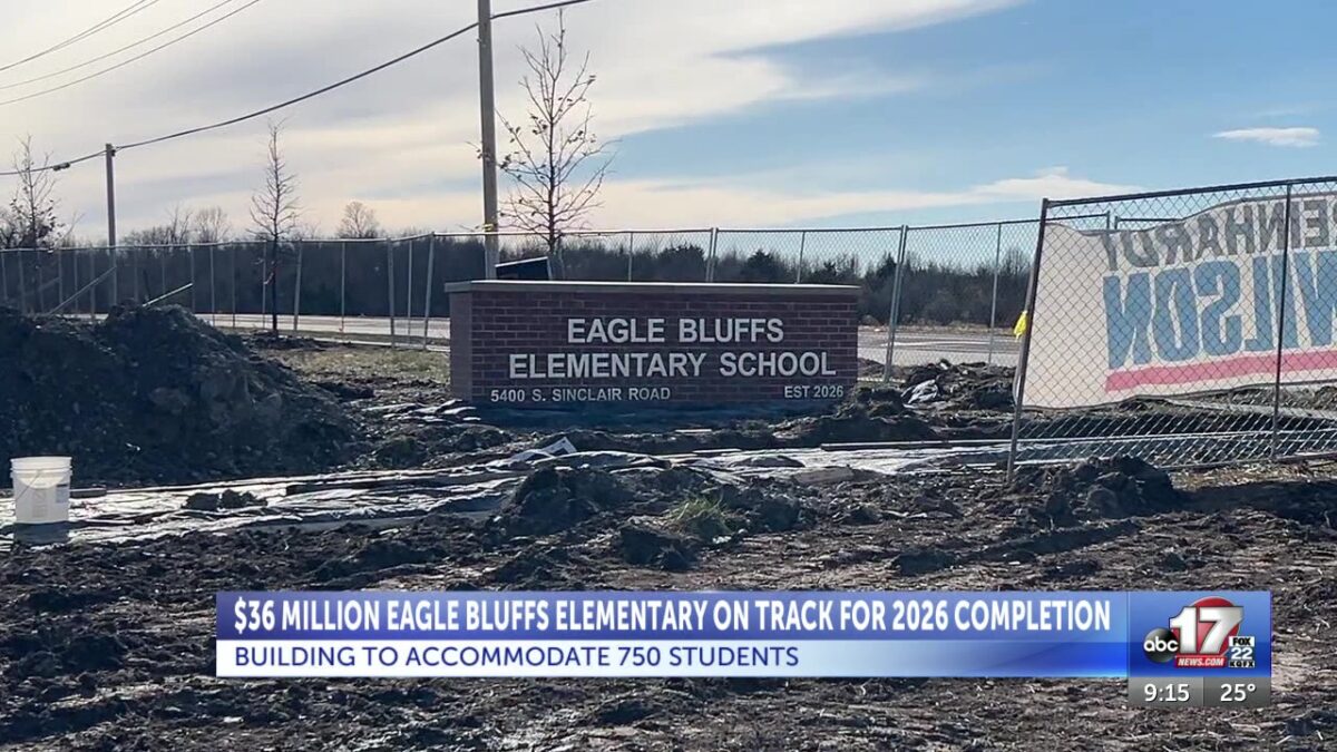 $36 million Eagle Bluffs Elementary on track for 2026 completion