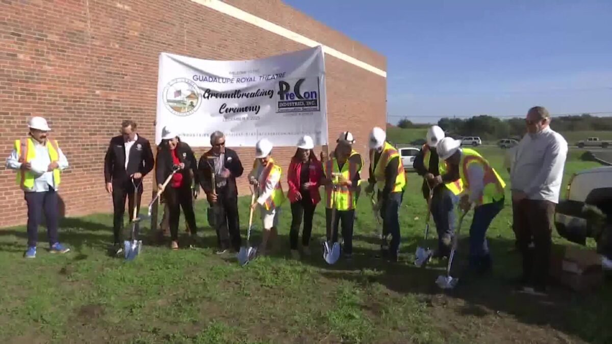 Groundbreaking For Guadalupe Theater’s “Royal Makeover”