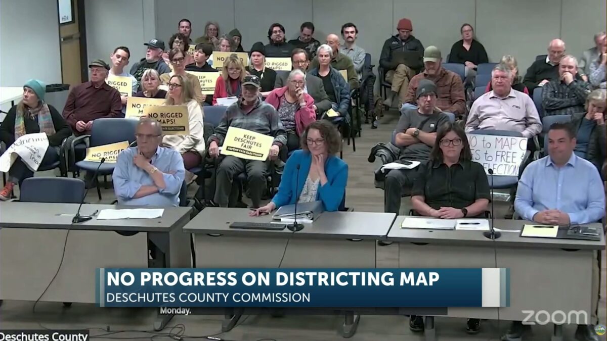 Deschutes County district map sparks debate; commissioners delay decision