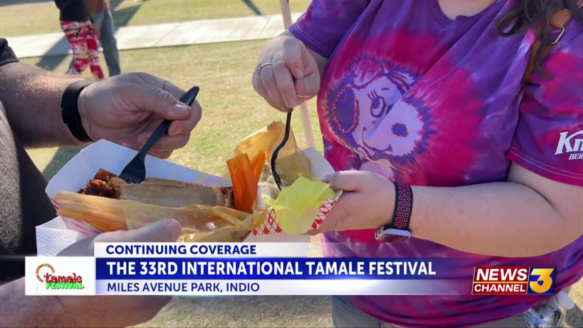 First day of 33rd Annual Tamale Festival in Indio