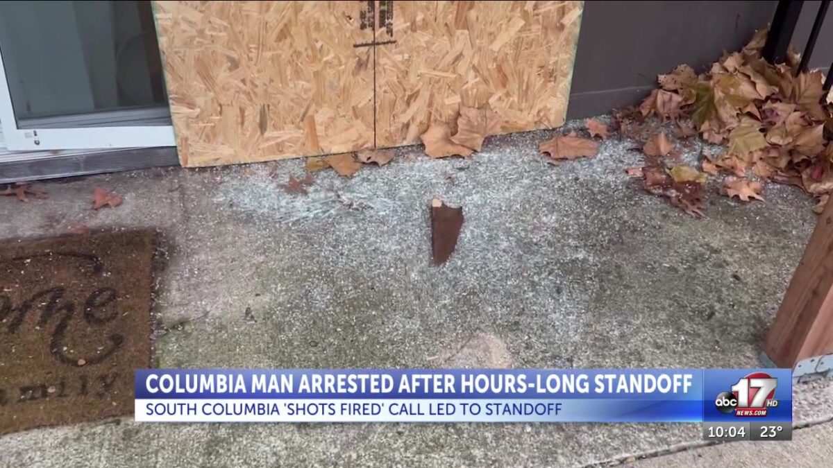 Police release name of man arrested after hours-long standoff in south Columbia early Sunday