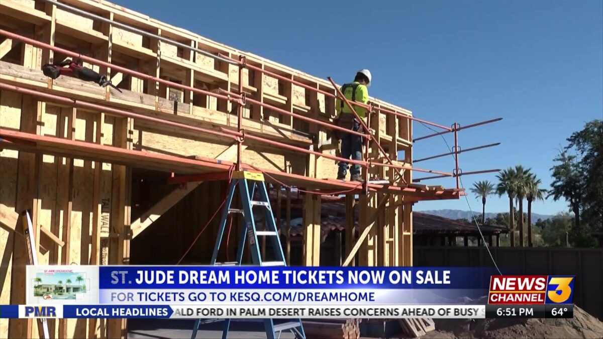 Tickets now on sale for the 2026 Coachella Valley St. Jude Dream Home Giveaway