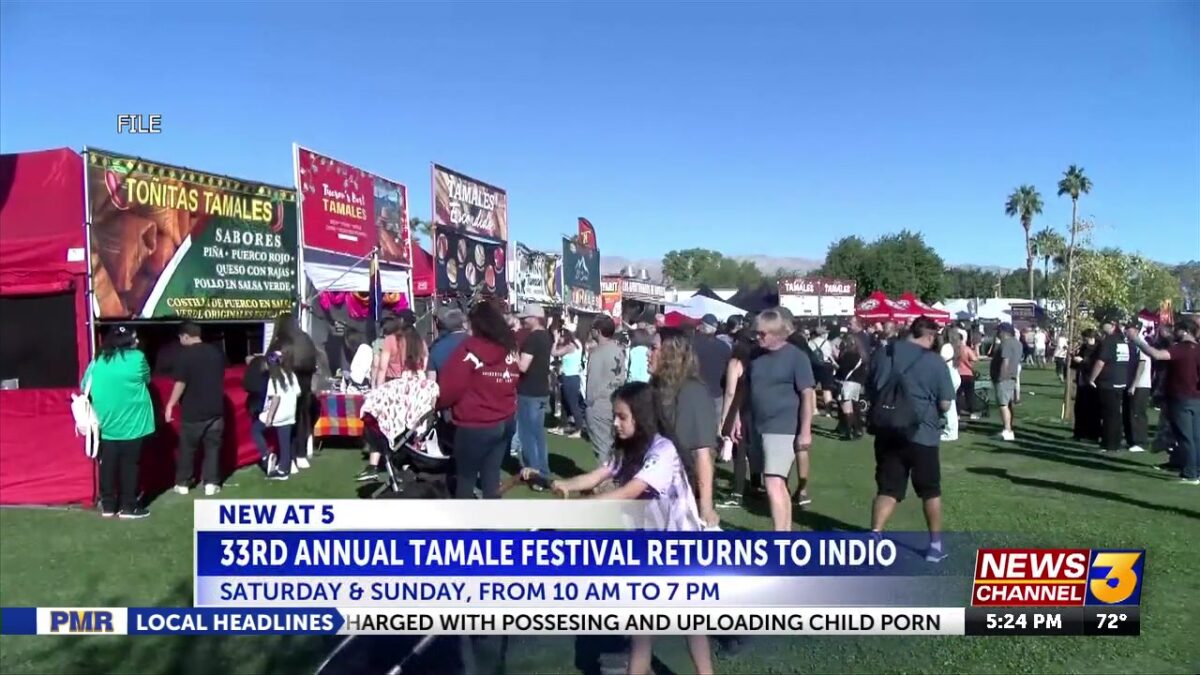 33rd annual International Tamale Festival returning to Downtown Indio this weekend