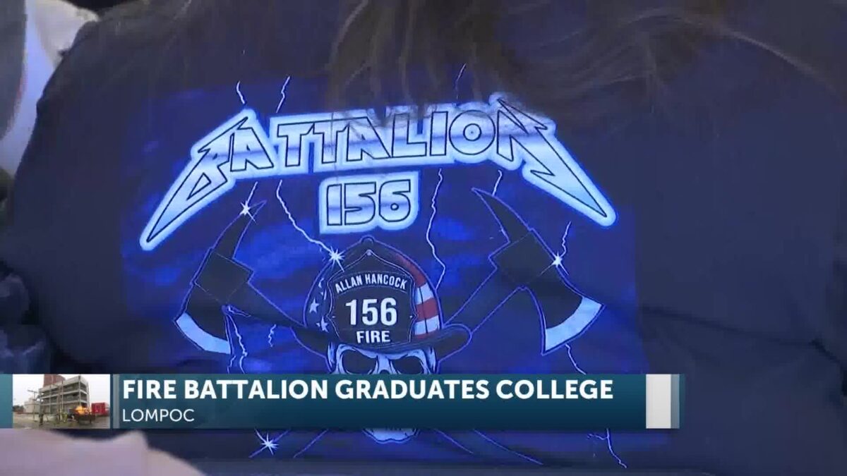 “Battalica 156” Graduates Allan Hancock College’s Fire Academy