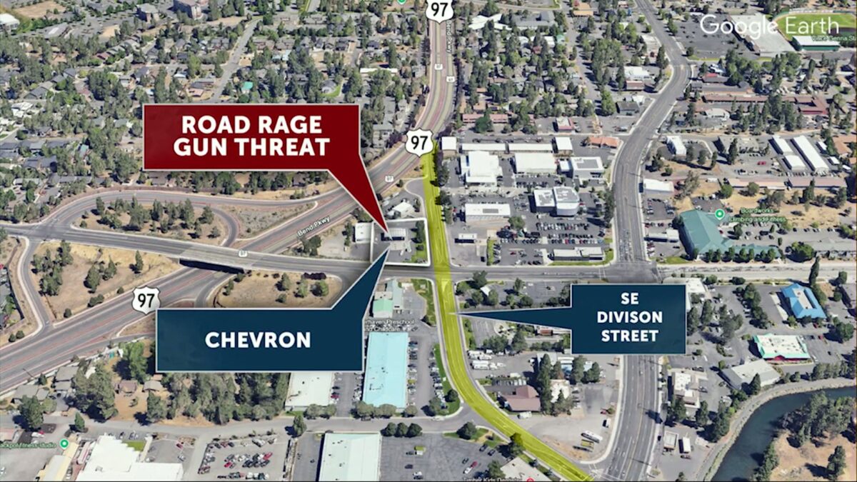 18-year-old Bend resident arrested after brandishing BB gun during road rage incident