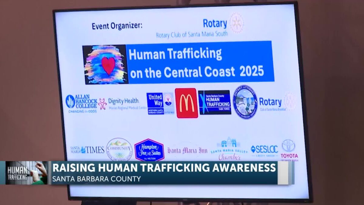 Human Trafficking Awareness Forum Returns To Santa Maria in January