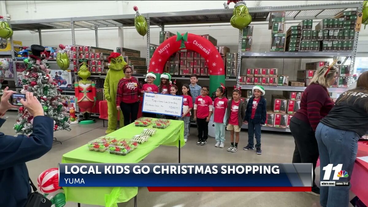 Boys & Girls Club of the Valley – Yuma Branch hosts holiday shopping event