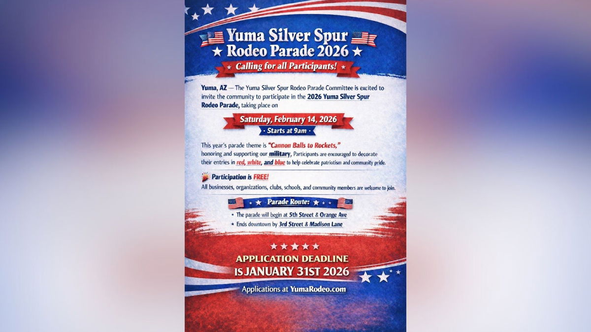 Yuma Silver Spur Rodeo to hold 2026 Rodeo Parade