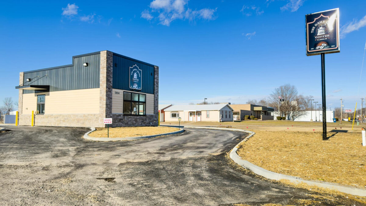 The Daily Grind Coffee Shop prepares for highly anticipated open