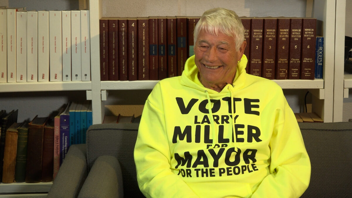From neighborhood walks to City Hall Larry Miller puts name on ballot for mayor