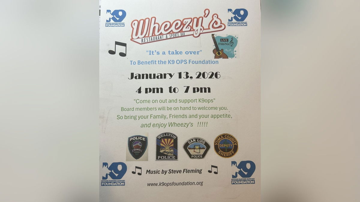 Wheezy’s to host event benefitting K9 OPS Foundation