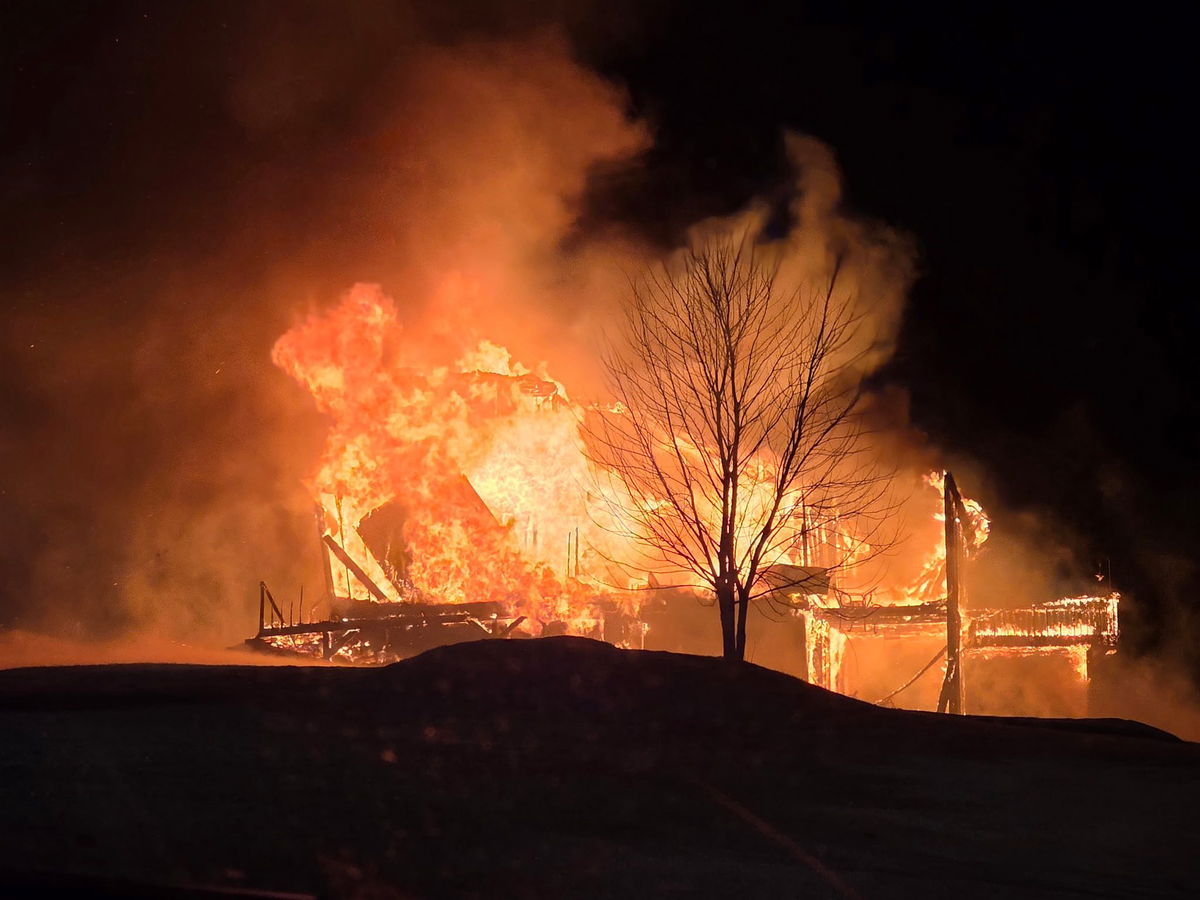 Fire destroys home in Howard County