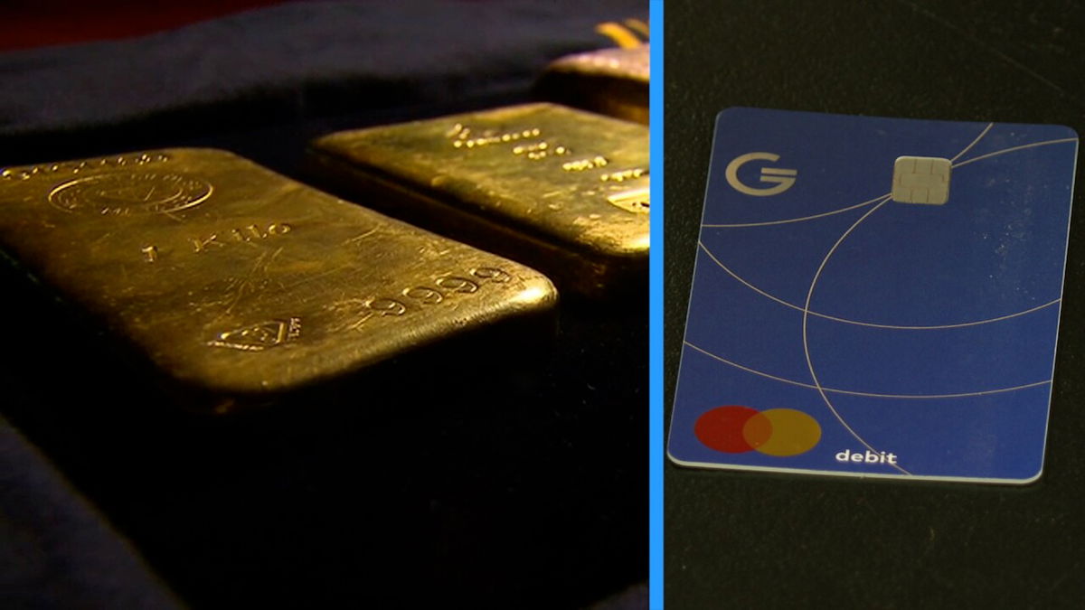 Gold-silver-backed debit cards pitched as new way to pay in Idaho