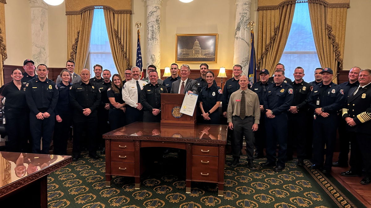 Gov. Little signs proclamation recognizing Community Risk Reduction Week across Idaho