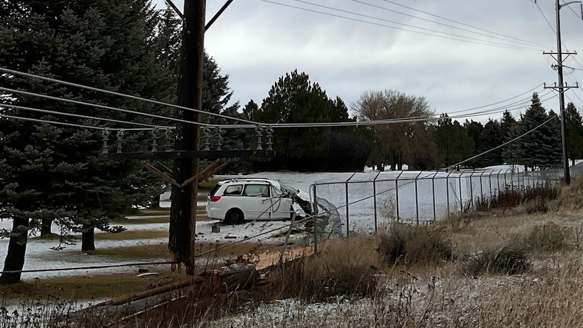 Vehicle crash near Sandcreek Golf Course triggers power outages; Repairs ongoing