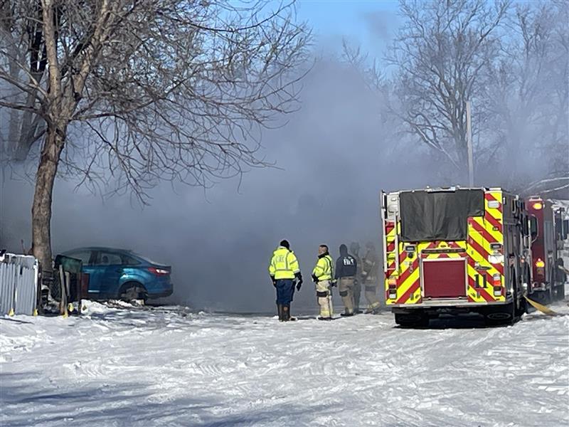 St. Joseph fire crews battle structure fire in South End