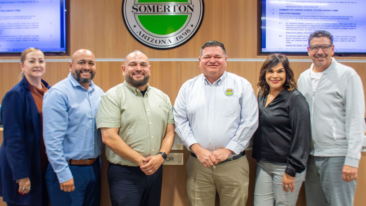 Somerton City Council names new Vice Mayor