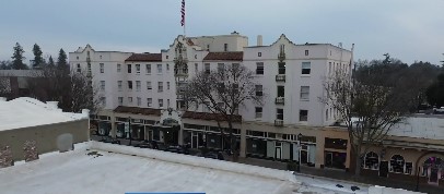 Some residents living at the Hotel Woodland Studio Apartments on Main Street say a broken elevator has left people stranded inside their second