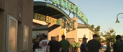 The U.S. Trademark Office is rejecting the A's request to trademark the "Sacramento Athletics" name. The team was also denied "Las Vegas Athletics" and "Vegas Athletics