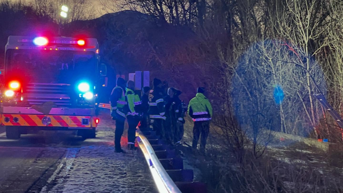 Fire crews say thankfully no one was hurt after reports of children playing on an ice-covered lake prompted a multi-agency search Monday evening.