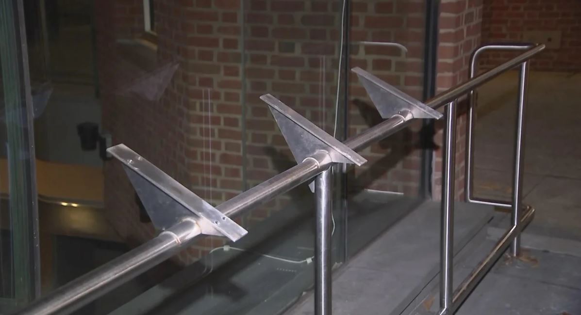 A series of informational signs about slavery was removed Thursday from the President's House in Old City Philadelphia