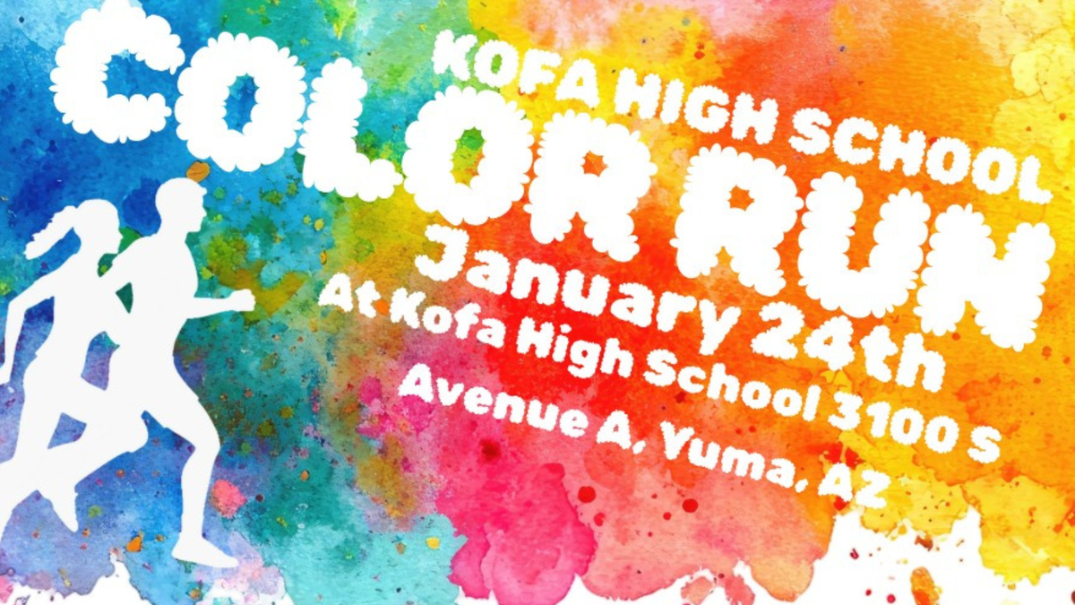 Color Run to be held at Kofa High School