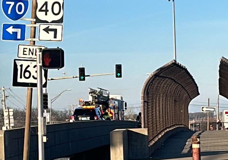 Coroner van seen on Providence Road as first responders inspect area