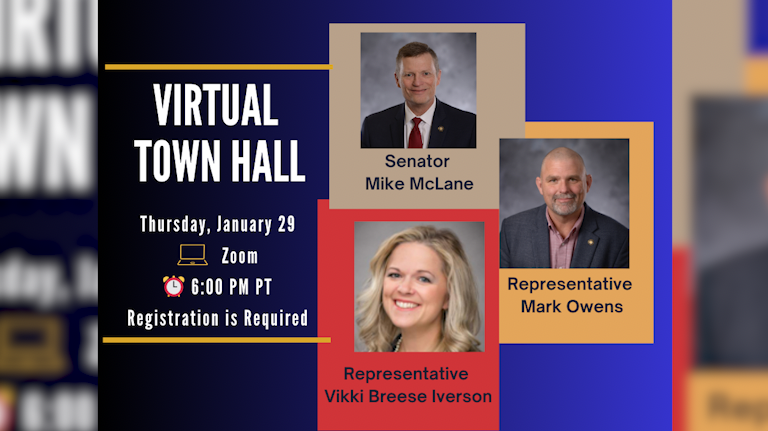 Representatives Mark Owens and Vikki Breese-Iverson