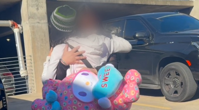 Portland police say a 12-year-old girl has been reunited with her mother in Houston after being taken to Mexico by her father