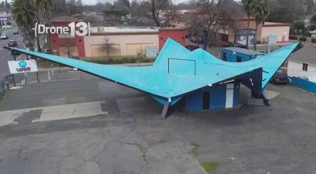 A beloved building in north Sacramento is getting some new recognition. The distinctive design catches the eye of thousands of people passing by each day.