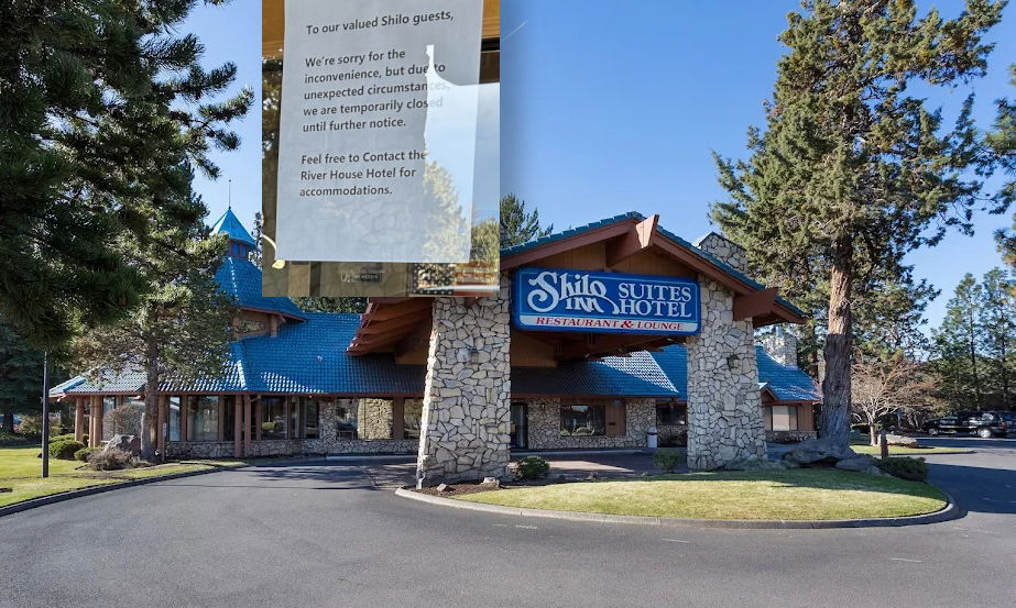 Shilo Inn Bend is one 3 Oregon locations which abruptly closed due to bankruptcy