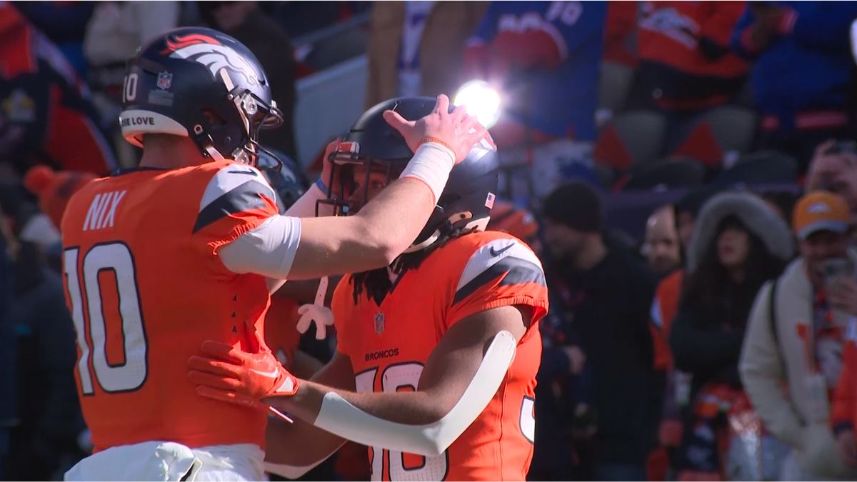 Bo Nix breaks ankle in AFC divisional