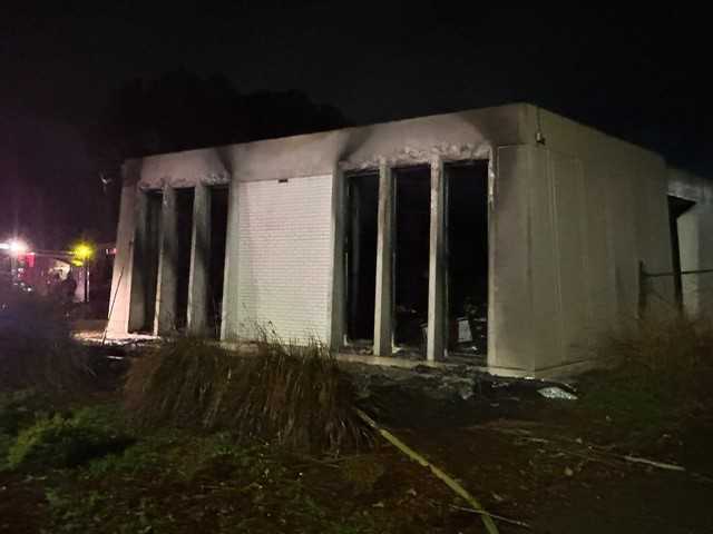 The FBI said Stephen Spencer Pittman's father contacted authorities and notified them his son confessed via text message to setting the synagogue on fire.