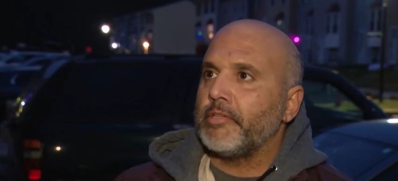 Steven Angelini was one of the people who helped catch the two children who were dropped out of the second-floor window.